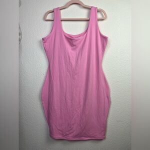 Naked Wardrobe pink mini dress size 3x